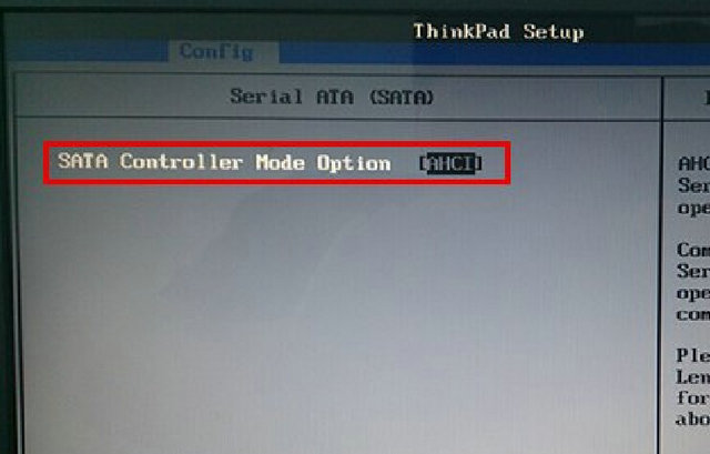 联想电脑模式更改成ahci模式方法