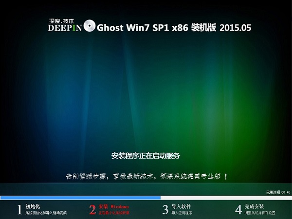 win7 深度GHOST最简单的安装方法