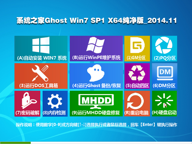 win7 64位ghost制作