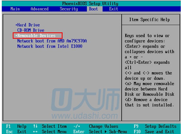 win7bios界面设置u盘启动图文教程