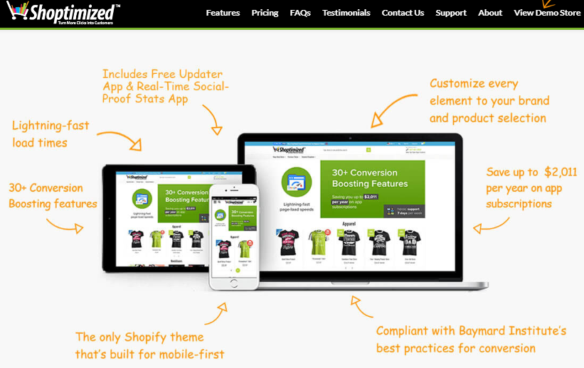 对比Shopify Booster, Shoptimized, eCom Turbo